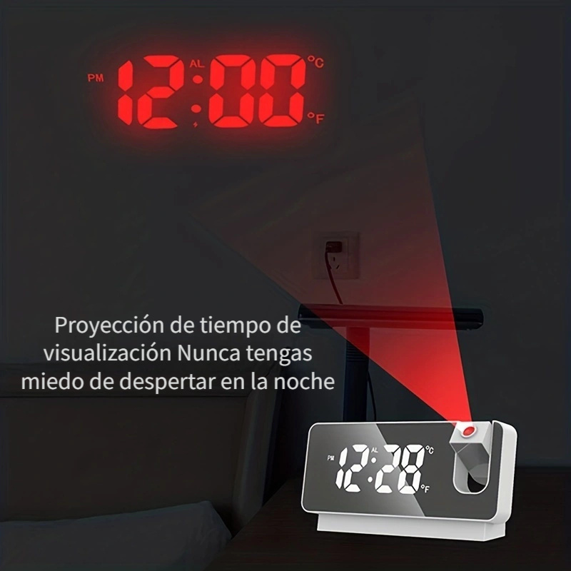 Reloj Despertador Digital En La Mesita De Noche En Una Habitación De Hotel  Fotos, retratos, imágenes y fotografía de archivo libres de derecho. Image  67196789
