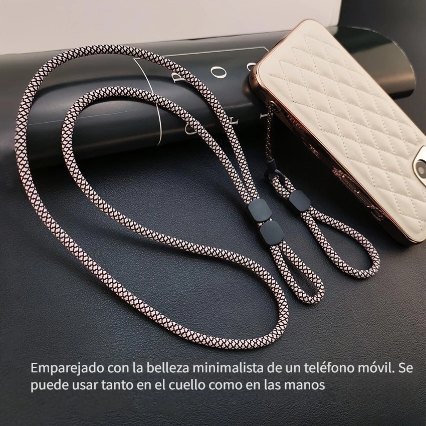 Correa Oblicua Ajustable Moda Teléfono Móvil Colgando Cuello - Temu