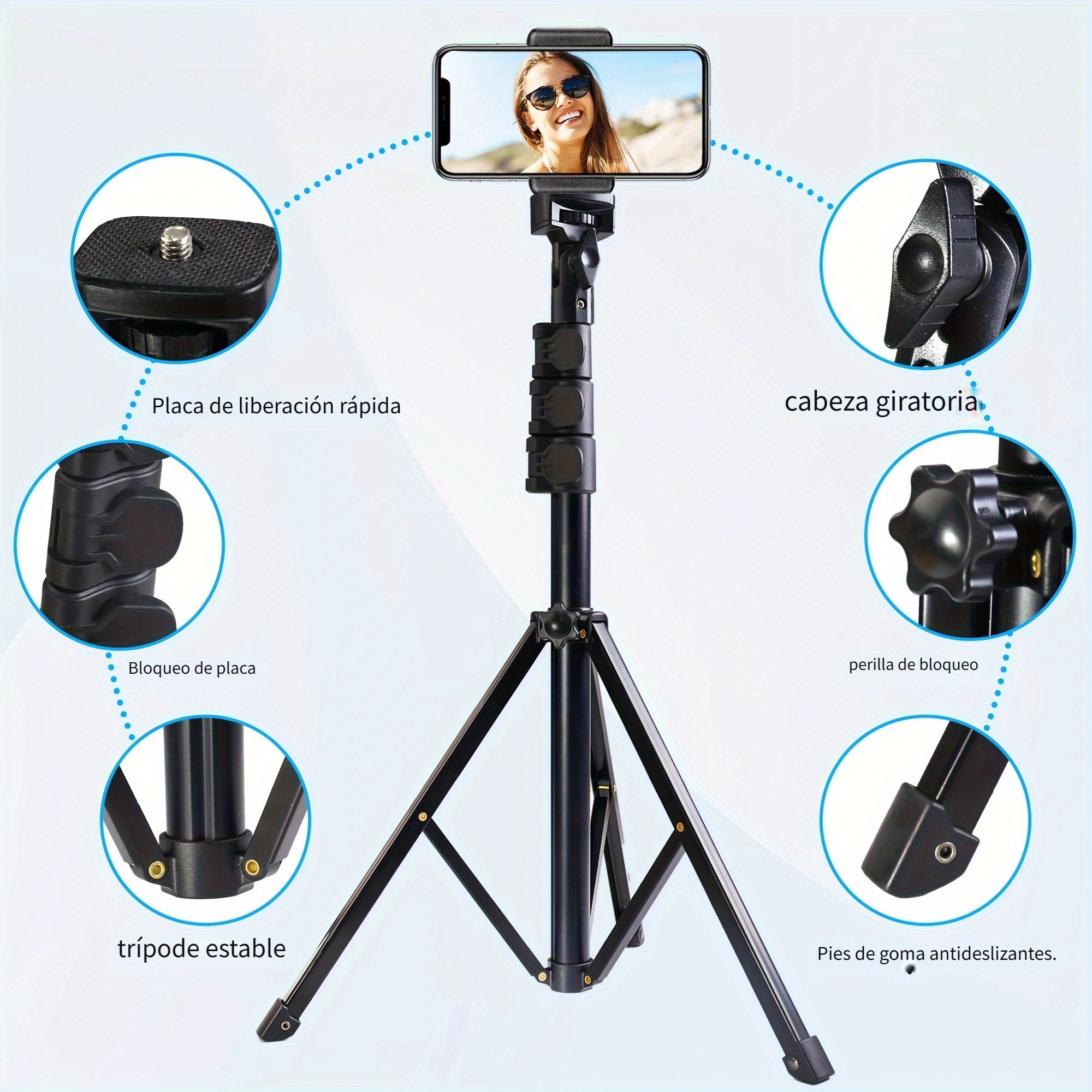 Compra Avizar Palo Selfie Estabilizador Smartphone Trípode