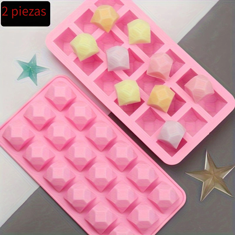 5 Mini Moldes De Silicona En Forma De Hojas - Perfectos Para Decorar Pasteles, Dulces Y Gelatinas