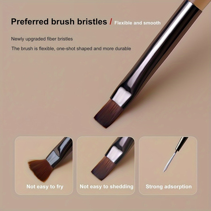 Gradient Brush Nail Liner Brushes For Manicure Pedicure - Temu