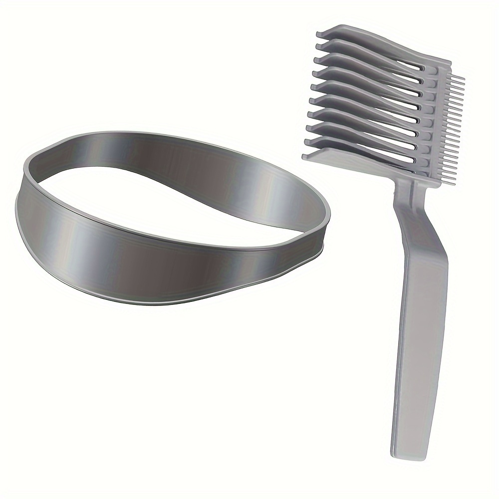 Men Barber Flat Top Fading Comb Blanc Professionnel Coiffure Peignes  Anti-Statique Coupe De Cheveux Fade Comb Pratique Pratique Pour Salon  Coiffeur