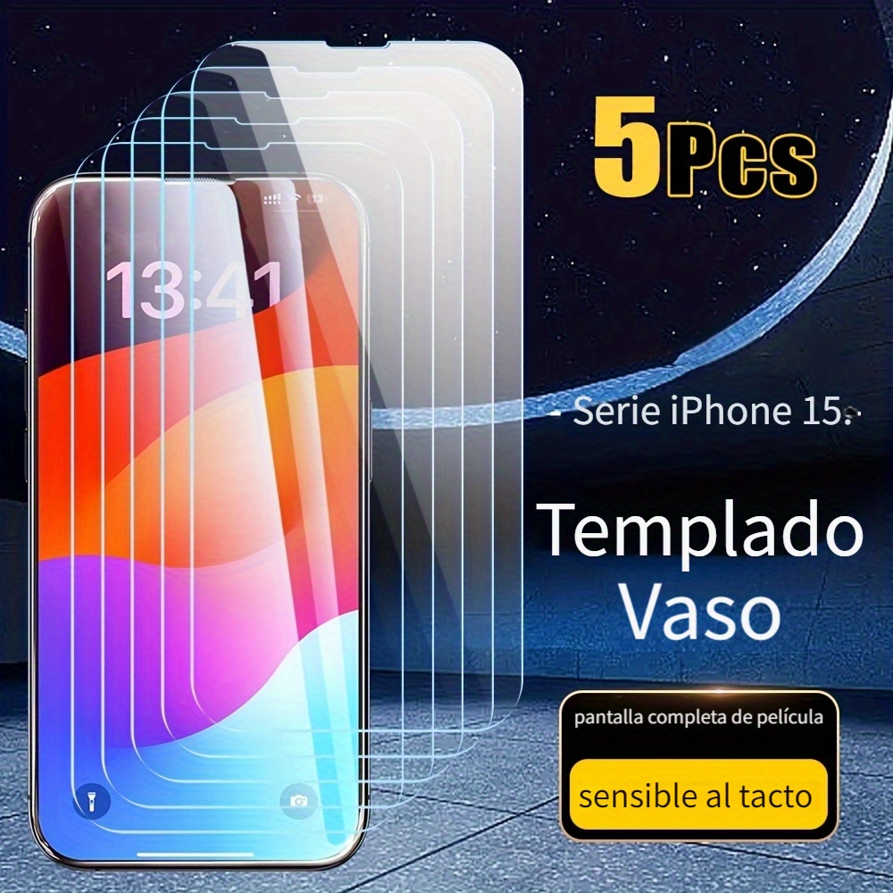 2 Protectores Pantalla Iphone 15/15 Pro Max/15 Plus/15 Pro - Temu Chile