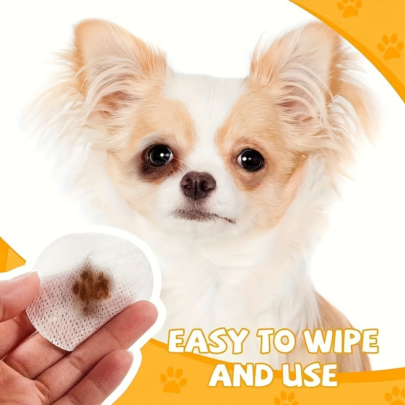

120pcs Pet Eye Cleaning Wipes, Gentle Tear Stain Removal Wipes For Dogs And Cats, Pet Eye Cleaner Dog Eye Wash Pads