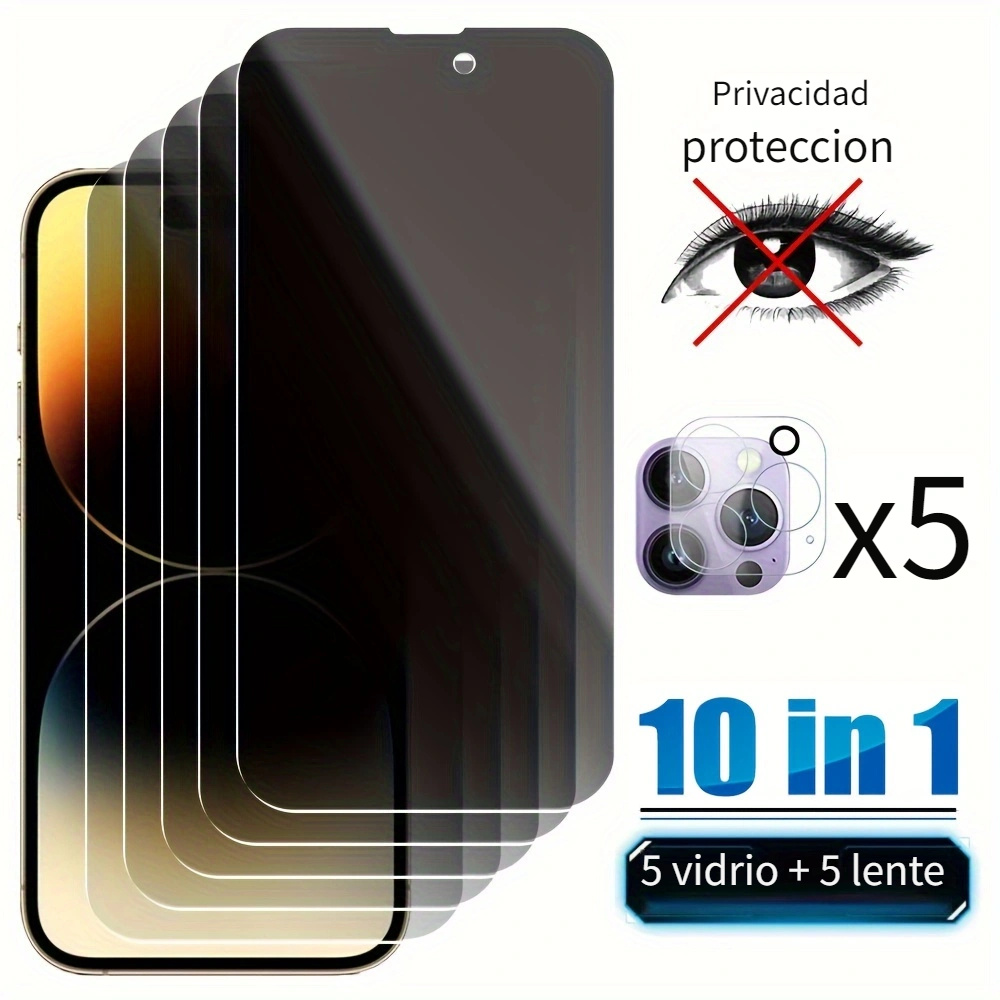 10 En 1 Iphone 12 Vidrio Templado/12 Mini/12 Pro/12 Pro - Temu Chile