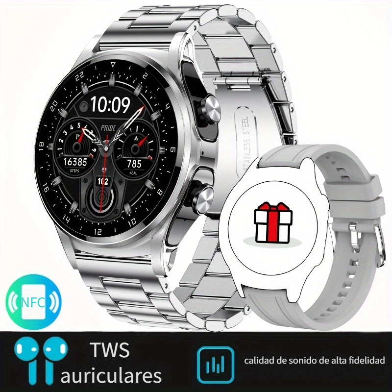 2023 Nuevo Reloj Inteligente Nfc Hombres Pro Amoled 390 - Temu Chile