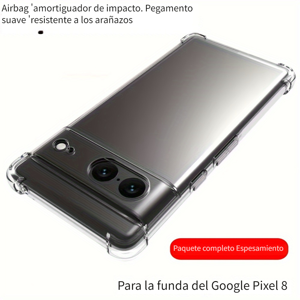 Funda Google Pixel 8 Pro Lujo Negocios Color Sólido Suave - Temu