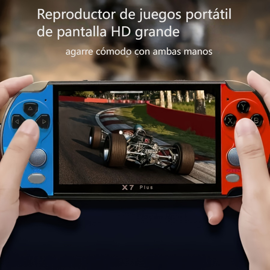 Consola Mp5 Emulador De Juegos Psp Con Camara Pantalla 5.5