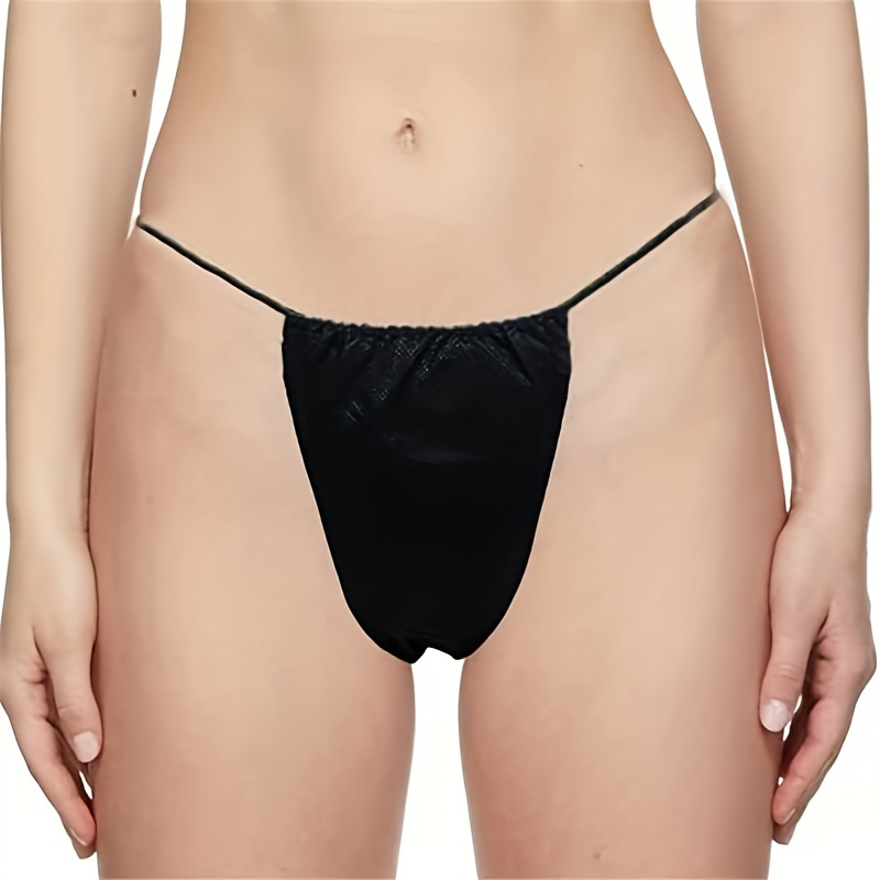 Disposable Bras Panties Women Non woven Underwear Spa Thong - Temu