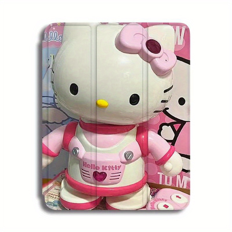 Miniso Kuromi Protective Shell Ipad10 Cover Sanrio Kawaii Case Funda  Trifold Cartoon Hellokittys Cover Ipad Pro Air5 4 Case 