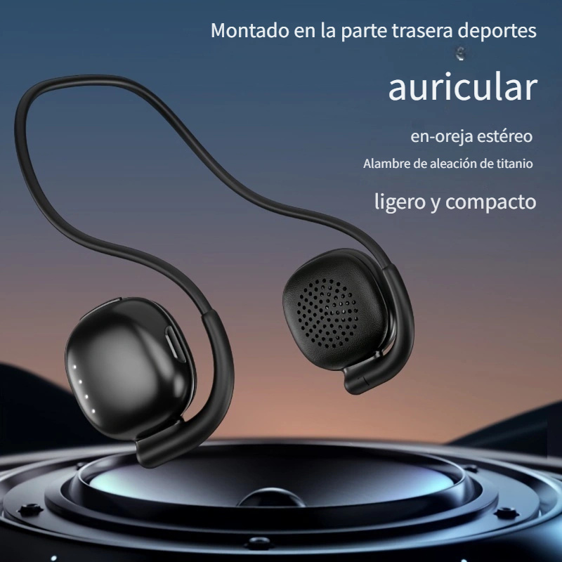 Auriculares inalámbricos Bluetooth para colocar sobre la oreja