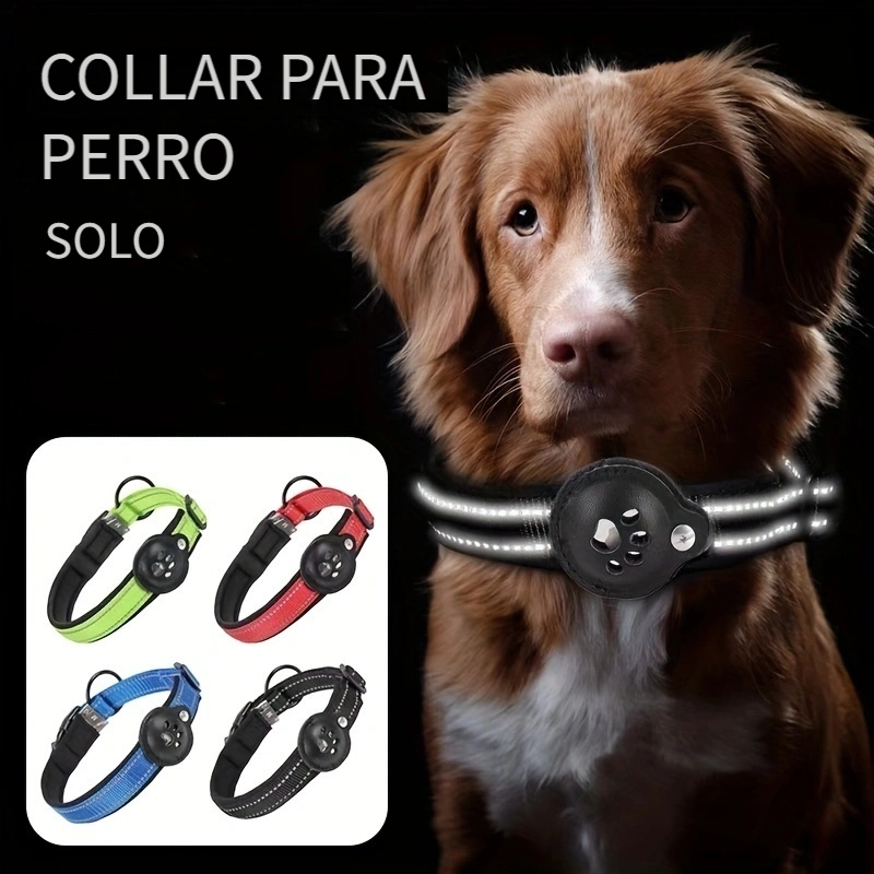 1 Soporte Impermeable Collar Perro Airtag Ultraduradero - Temu Mexico