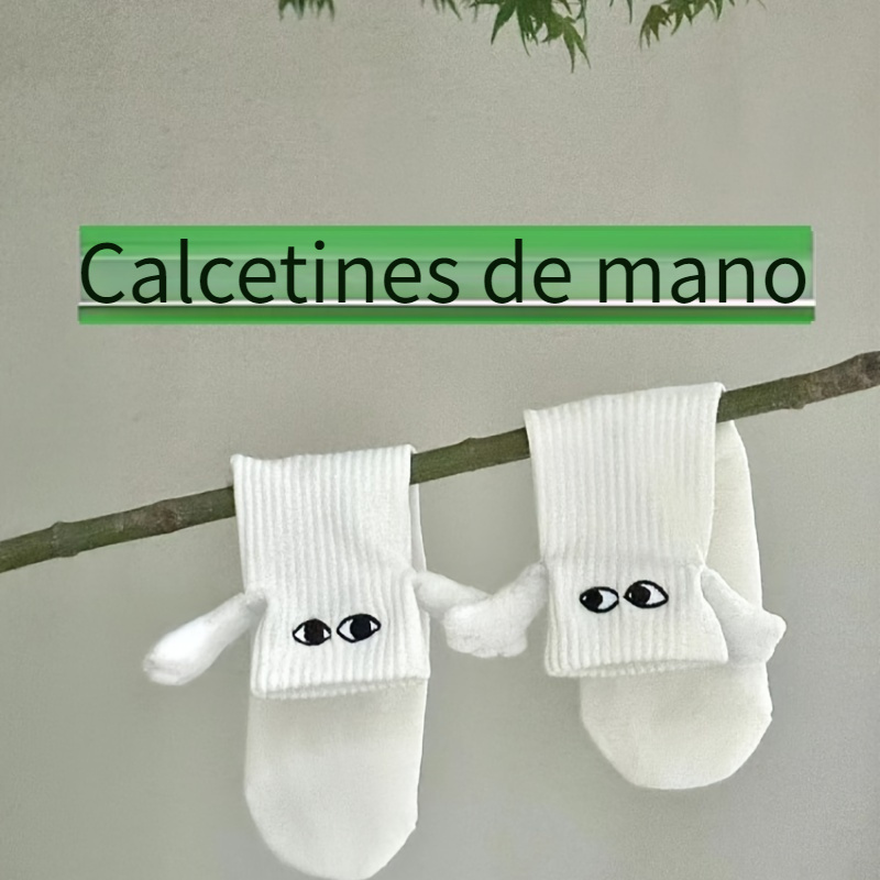 2 Pares Calcetines Creativos Media Pantorrilla Absorbentes - Temu