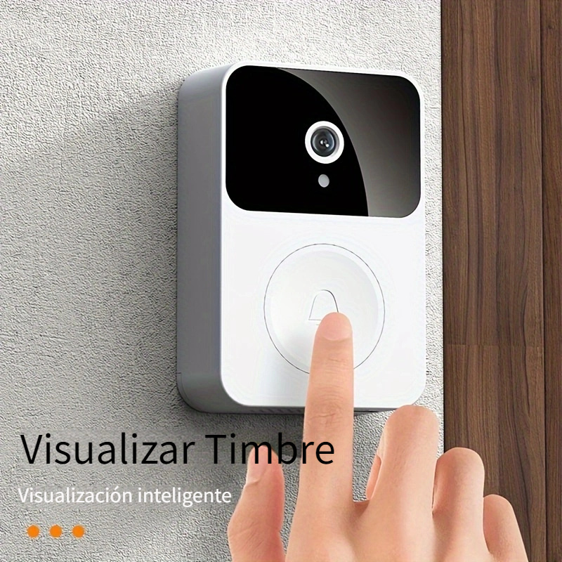 Timbre Visual Inteligente X3, Video Remoto De Intercomunicador  Bidireccional, Puerta Hd 1080p X3 - Industrial Y Comercial - Temu