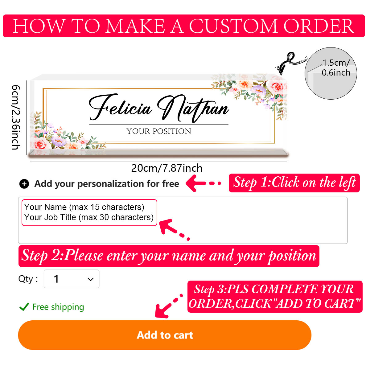 1pc, Cadeaux Pour Plaque En Avec , Cadeaux Pour Mariage Anniversaire Halloween Thanksgiving Noël Pour - Décorations De Bureau Cartes Cadeaux Pour | Découvrez Les Offres