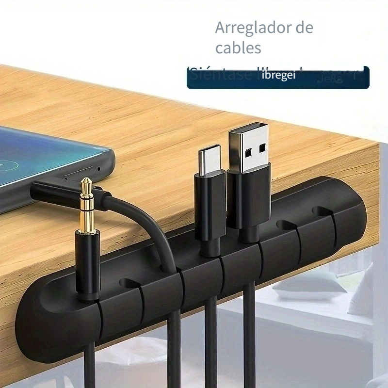 Organizador Cables Portátil 1 Pieza Caja Enrolladora Cables - Temu Chile