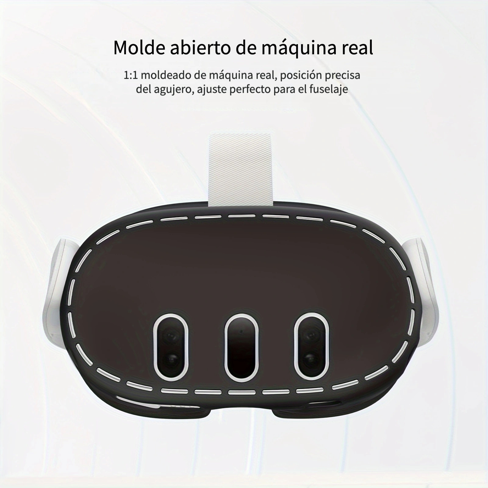 1 Pieza Funda Protectora De Silicona Para Auriculares Vr Meta Quest 3, A  Prueba De Caídas, Anti-polvo, Antiarañazos, Moda de Mujer
