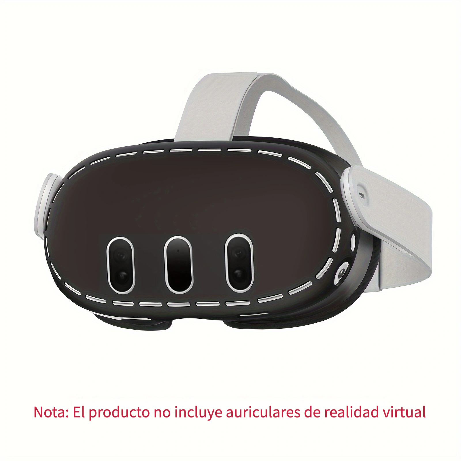 Funda Protectora De Silicona Vr Compatible Con Meta/oculus Quest 3,  Cubierta De Silicona Suave A Prueba De Polvo Accesorio Vr, Moda de Mujer