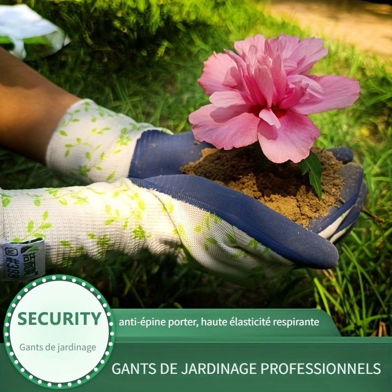 Gants Jardinage Femme/ Homme Gants De Jardinage Cuir - Cadeau Jardinage  Outillage Gants Anti Coupure Gants Rosiers