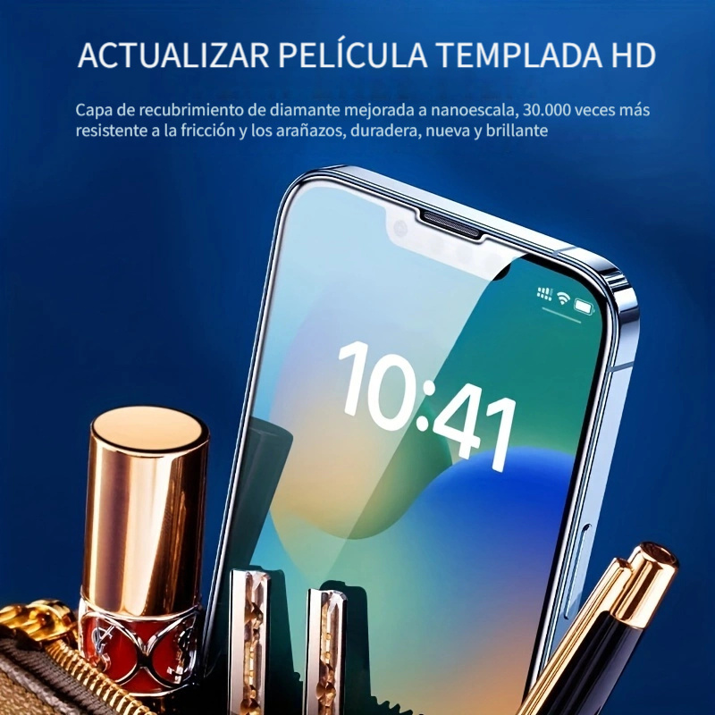 Protector Pantalla Cobertura Completa Iphone 14 13 12 11 Pro - Temu Chile