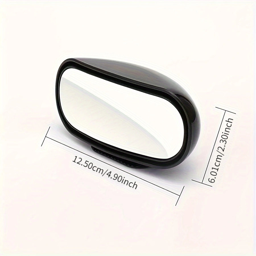 flowgoer Autospiegel HD-Glas-Auto-Rückspiegel, 360 Grad  verstellbar,Weitwinkel,toter Winkel, Sicht und Flexibilität –  hochauflösende Spiegel (2er-Pack)