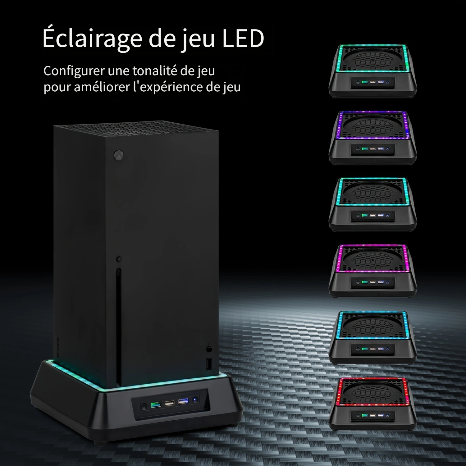 Support De Refroidissement Pour Xbox Series S, Ventilateur De
