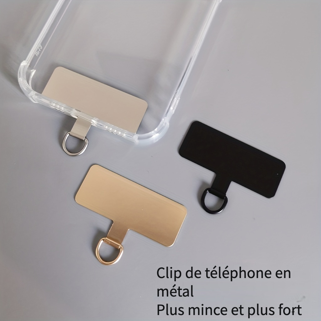 6 Pièces Patch pour Cordon de Téléphone Portable, Transparentes