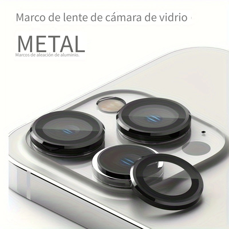 Iphone 15 Pro/iphone 15 Pro Max Protector Lente Cámara - Temu Chile