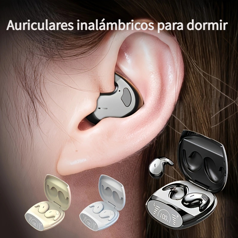 Comprar Auriculares inalámbricos Bluetooth V9, manos libres, estéreo con  gancho para la oreja y micrófono, auriculares indoloros