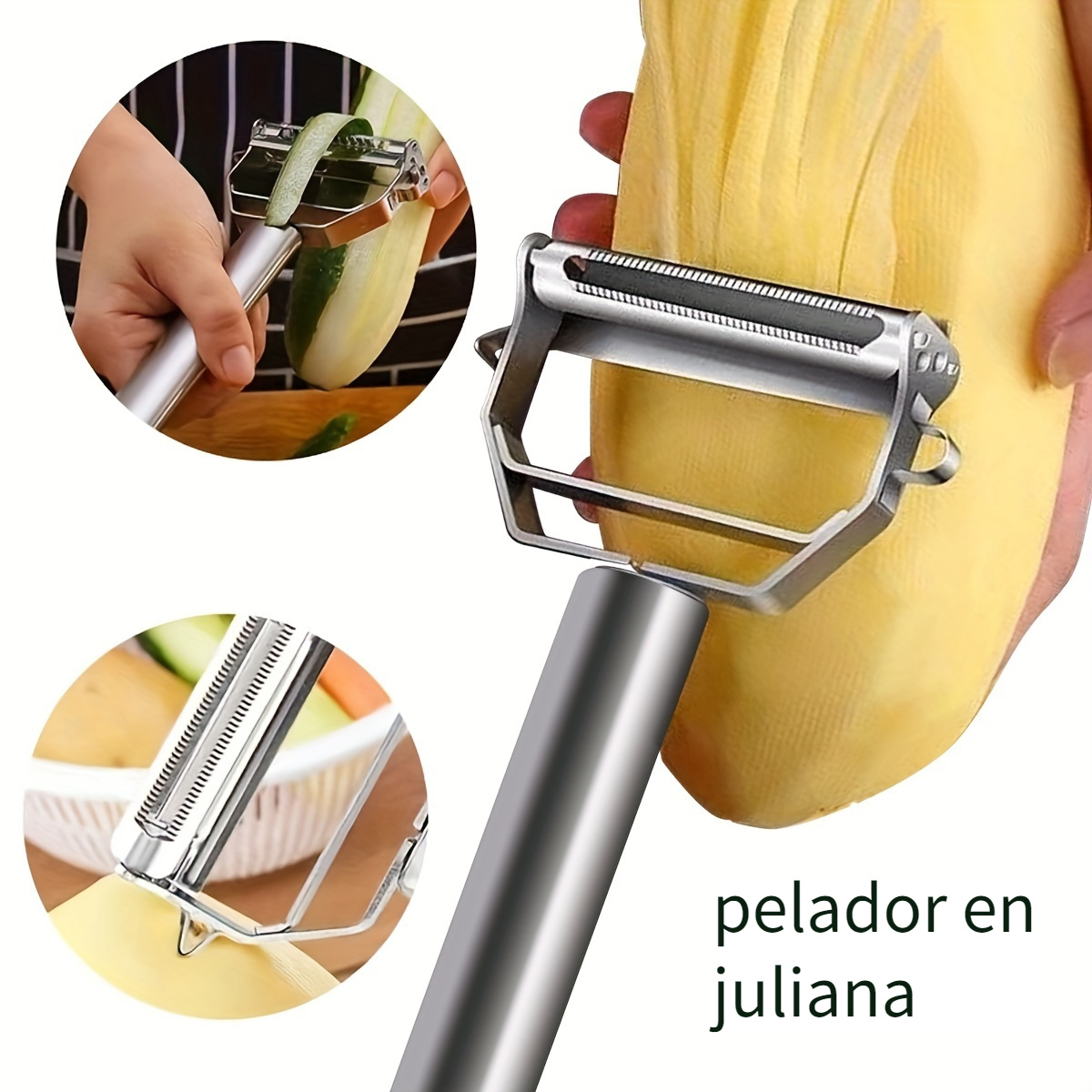 Pelador Julienne Para Vegetales Cocina