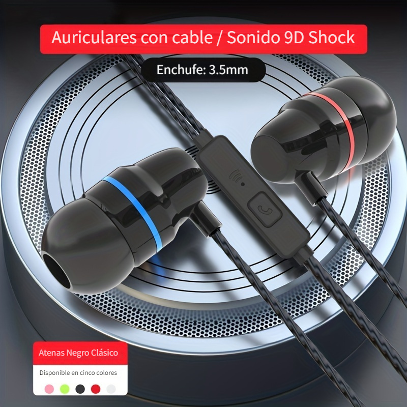 Auriculares inalámbricos Bluetooth Luz táctil Mini tapones para los oídos  de alta calidad Anti-sudor Hd Calidad de sonido Estéreo Auriculares  universales