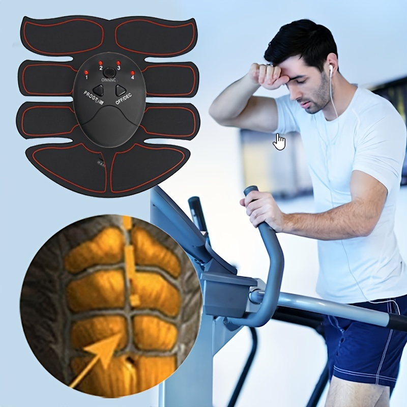 Estimulador Muscular Eléctrico, Entrenador De Cadera De Nalgas Inalámbrico  EMS, Estimulador Abdominal ABS Masajeador Corporal Adelgazante De Fitness -  Temu