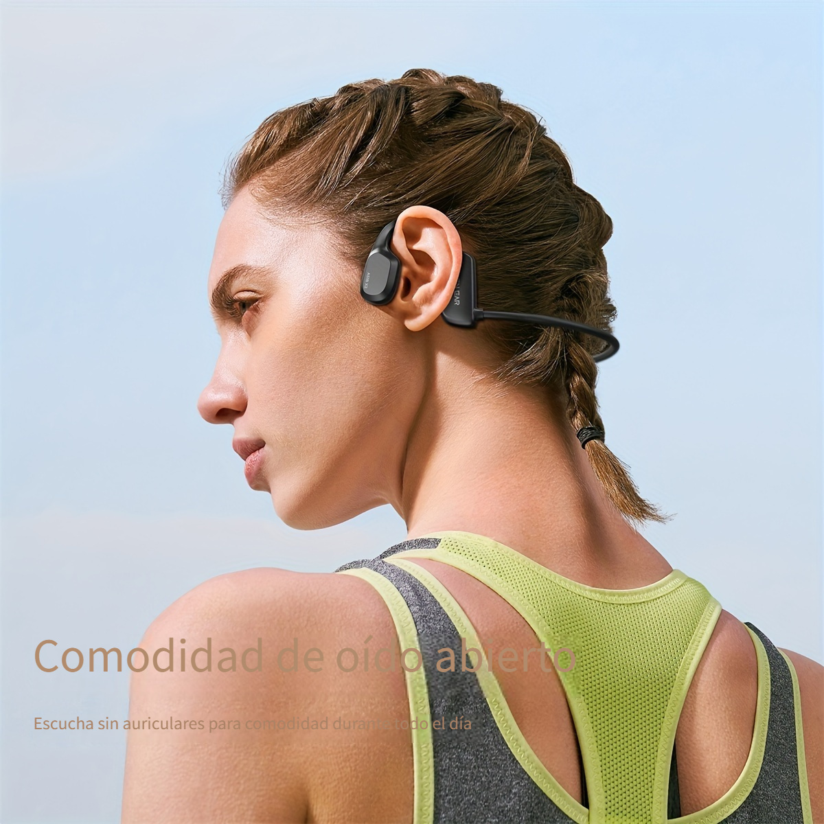 Auriculares Bluetooth impermeables de conducción ósea – Auriculares de  natación ultraligeros IP68 impermeables Bluetooth 5.0 Auriculares  deportivos