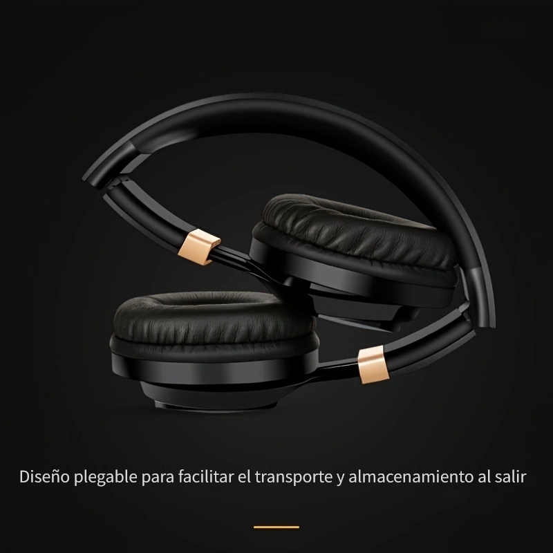 Auriculares Cable Micrófono Plegables Ligeros Teléfonos - Temu