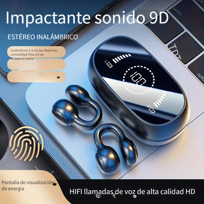 Auriculares Inalámbricos Estéreo Hi fi Tws Clip Ear M47 - Temu Mexico