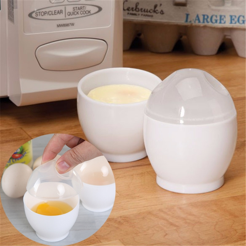 Cuiseur à œufs pour micro-ondes, capacité de 4 œufs, chaudière à vapeur,  ensemble d'œufs