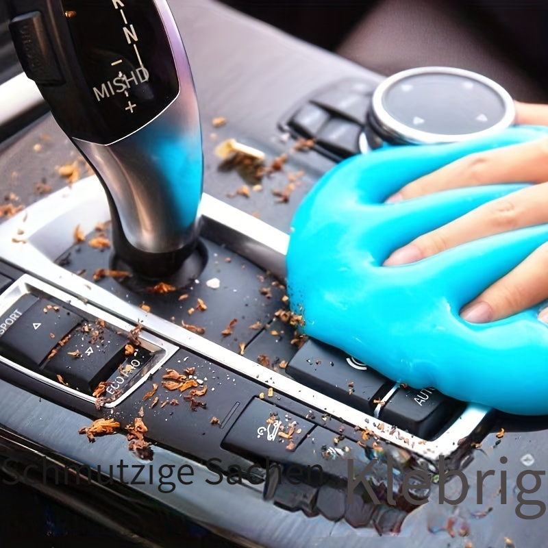 Reinigungsgel für Auto, Detaillierung Kitt Gel Detail Tools Auto Innenraum  Reiniger Laptop Reiniger (blau) 160g