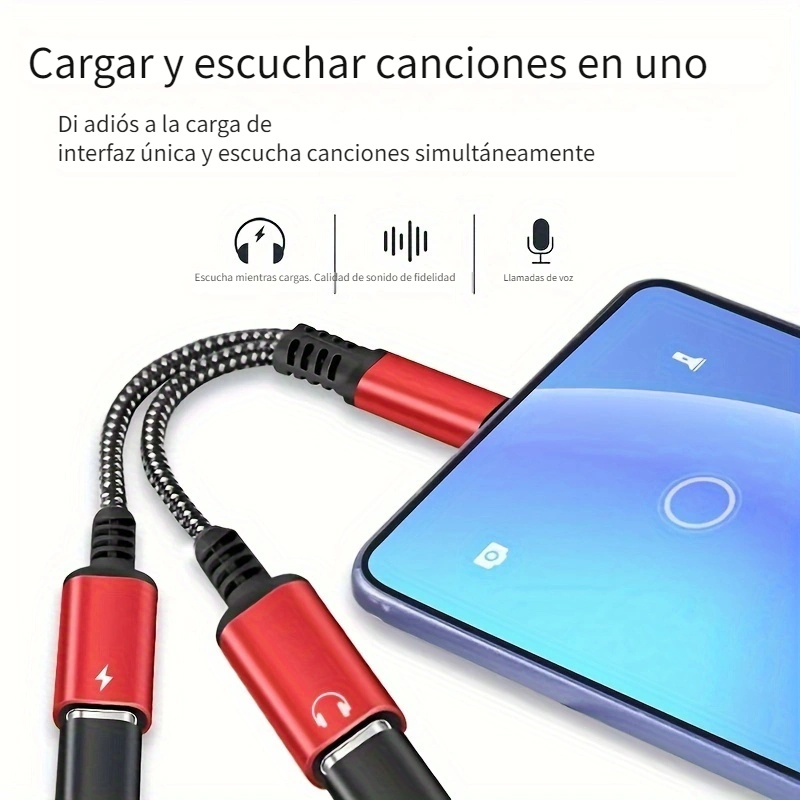Adaptador Auriculares Tipo C Conector Usb Audio Interfaz - Temu Chile