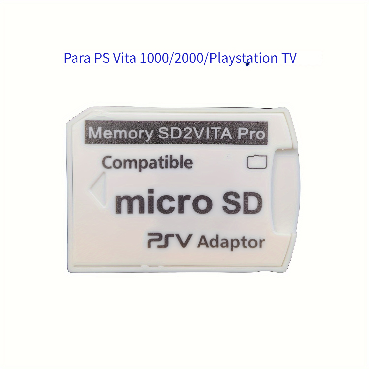 Adaptador de memoria PSP, Funturbo Micro SD a Memory Stick PRO Duo  MagicGate Card para Sony Playstation portátil, cámara, Handycam