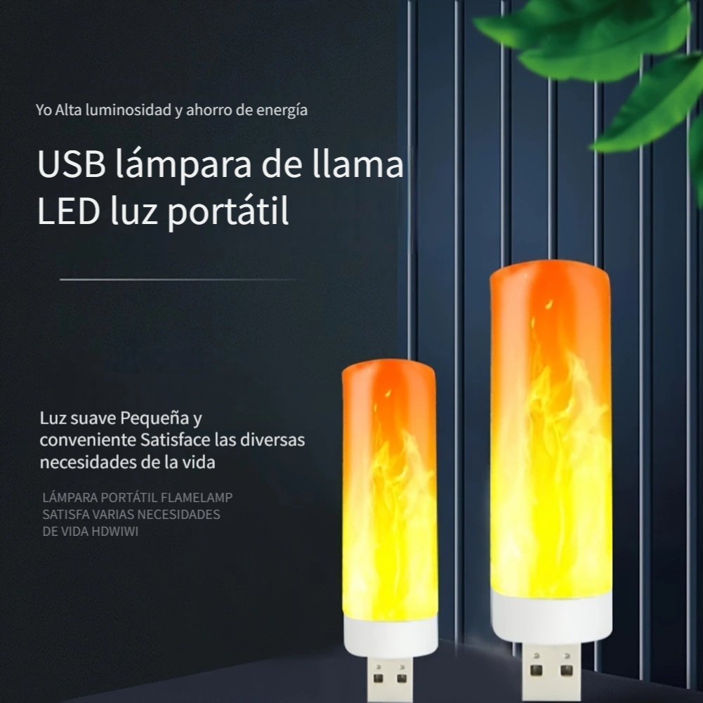 Lámpara De Llama Falsa Led Luz De Llama De Fuego 3d Accesorio De Luz  Nocturna Electrónica Lámpara De Llama Simulada Efecto De Llama De Seda  Realista Para Halloween Navidad Interior Ca YONGSHENG