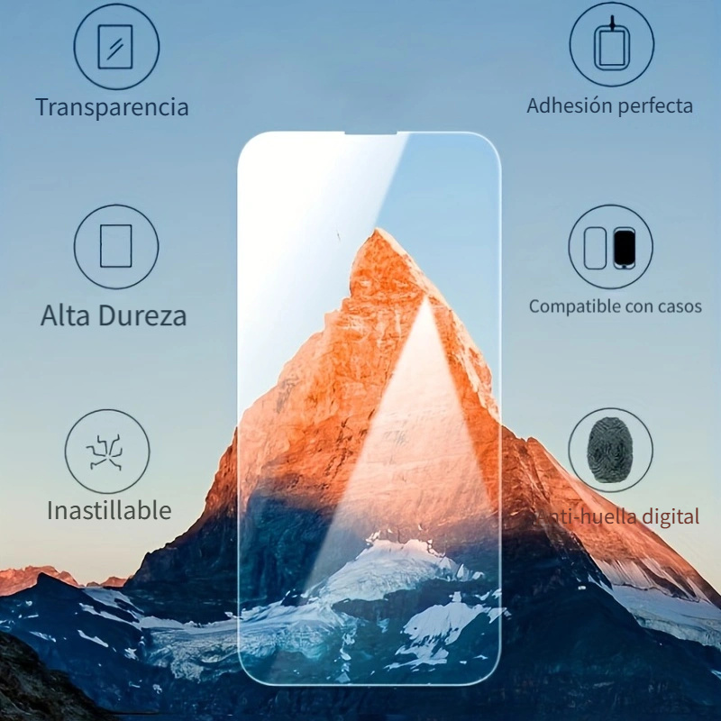 Compatible con Iphone Xr Protector de pantalla, Iphone 11 Protector de  pantalla, película de vidrio templado para Apple Iphone Xr y Iphone 11,  paquete de 3 claros