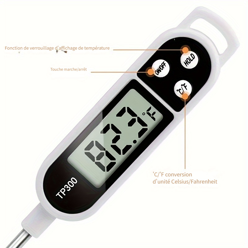 Thermomètre de frigo électronique - Sécurité alimentaire