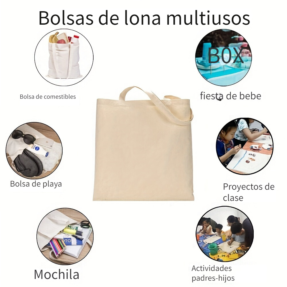 Bolsas multiusos de tela hot sale