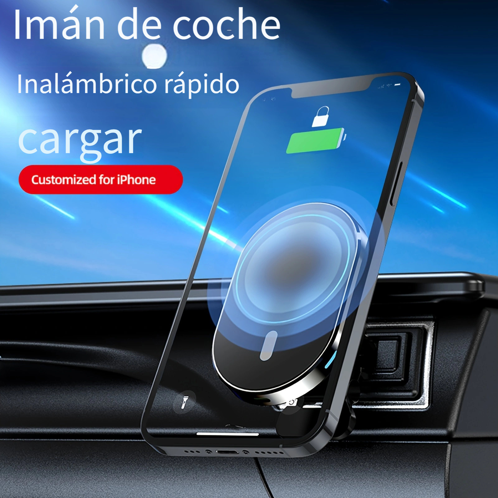 Iphone 15 Pro Max Cargador Coche Carga Rápida Cargador Coche - Temu