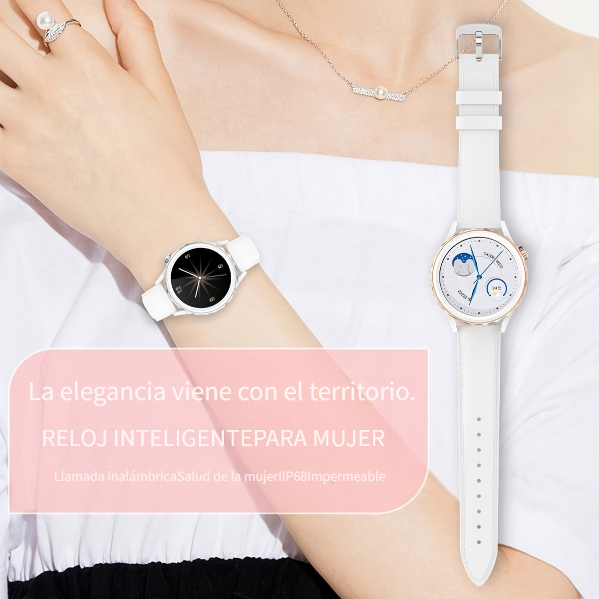 Reloj Inteligente Mujer Llamada Inalámbrica Reloj - Temu