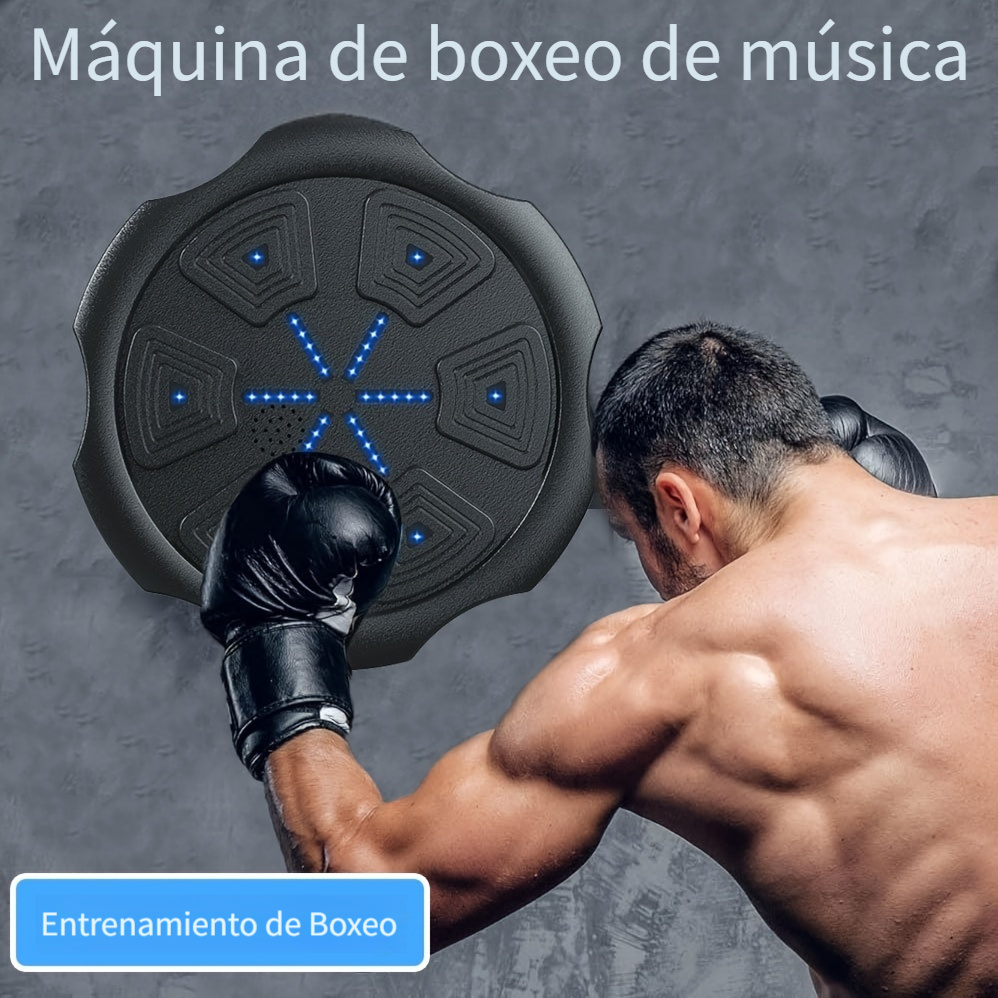 Máquina Boxeo Musical Boxeador Pared Montado En Pared - Temu