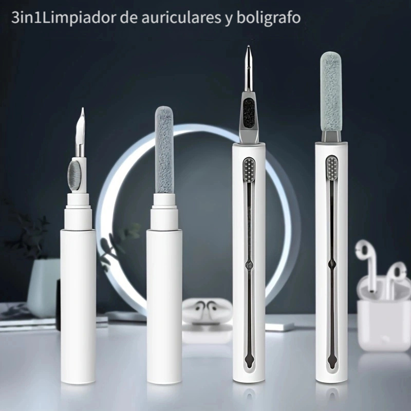 Hagibis-Kit limpiador para Airpods Pro 1 y 2, Herramientas de limpieza para  auriculares, bolígrafo, cepillo, Bluetooth, estuche, Huawei, Samsung MI