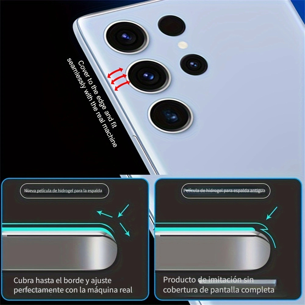 4Pcs Protector De Pantalla Película Hidrogel For Galaxy S22 S23 Plus Note  10 20