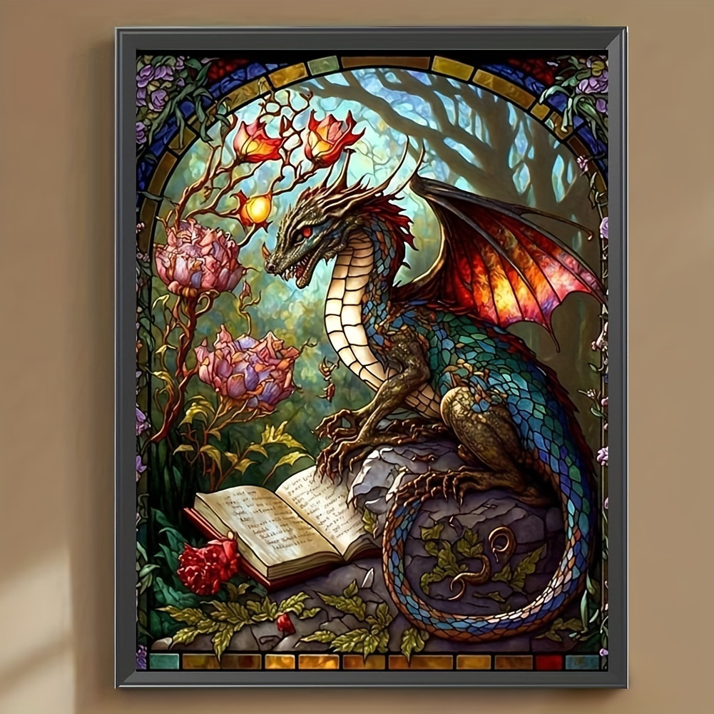 

5d Diy Diamond Painting, Full Diamond Painting With Diamond Art, By Number Kits Embroidery Rhinestone For Wall Decor