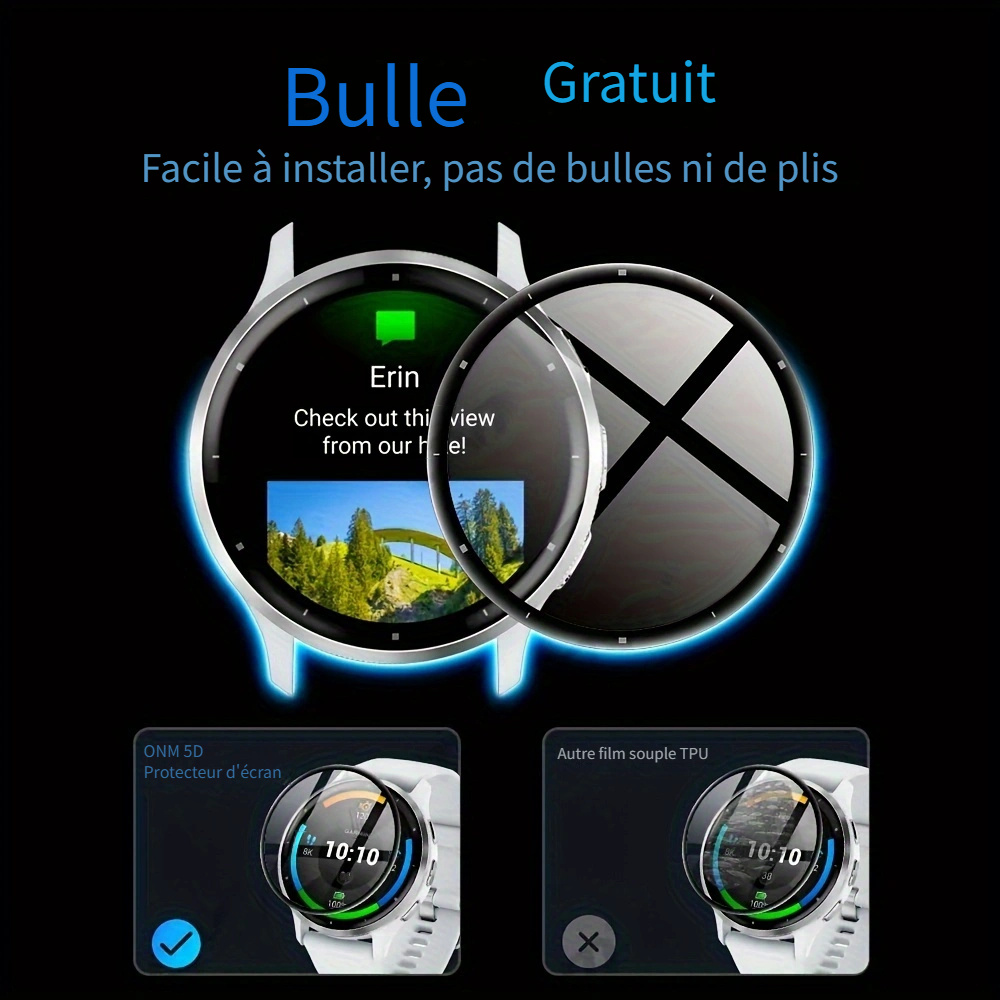 Protecteur D'écran Pour Garmin Venu 3 3S - Temu France